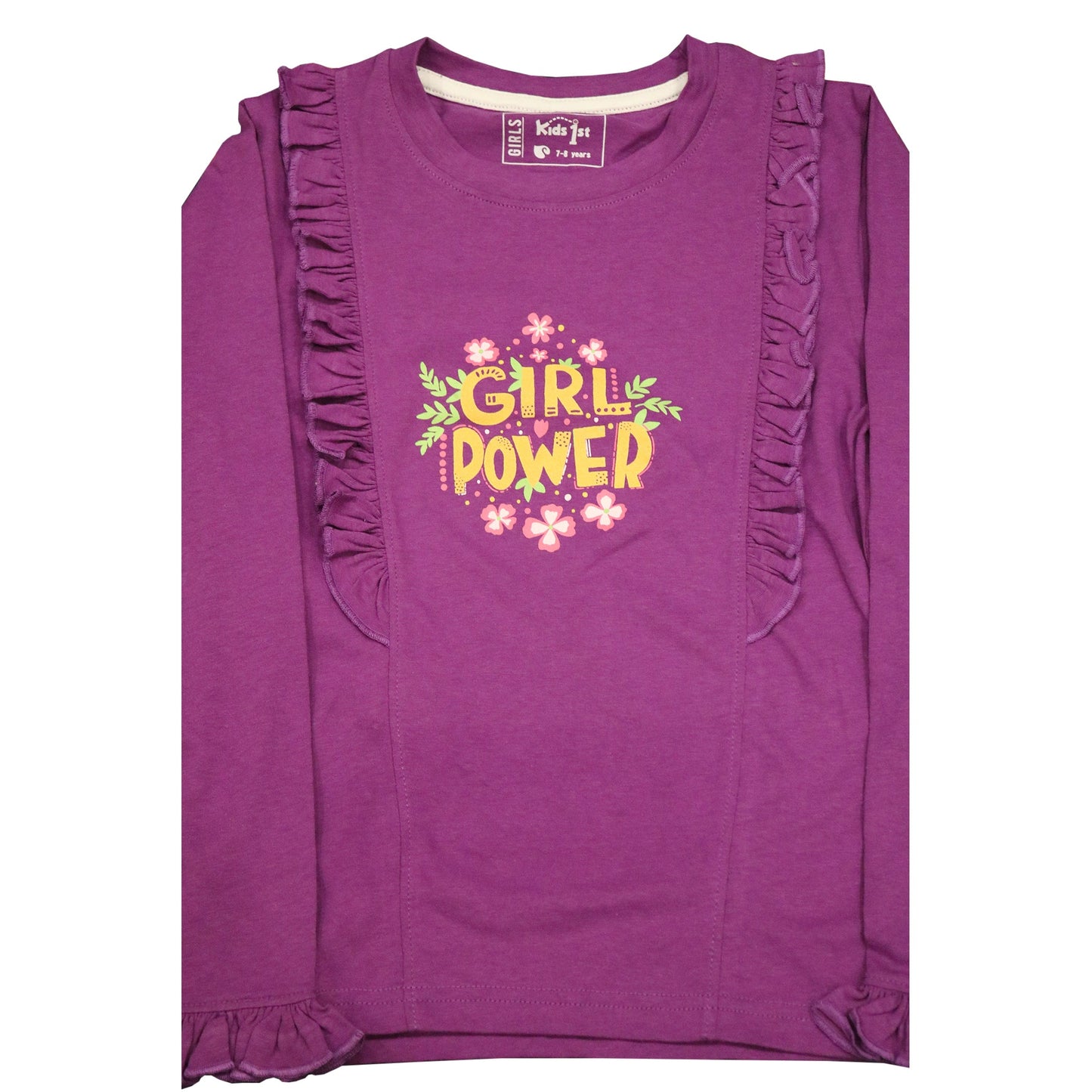 GIRL'S L/S GRAPHIC TEE